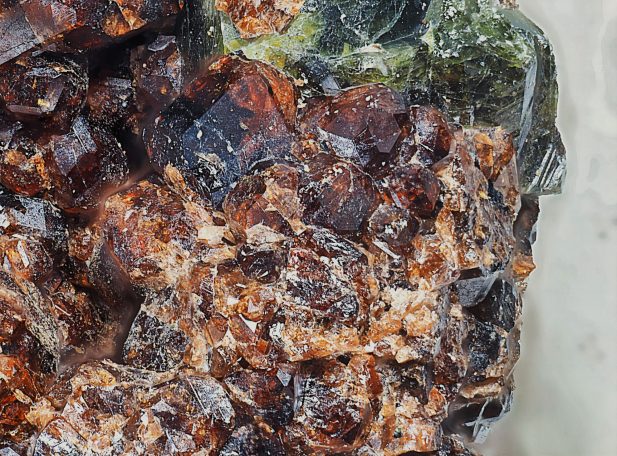 Grossular xx Hohe Waid bei Schriesheim Grossular xx Hohe Waid bei Schriesheim